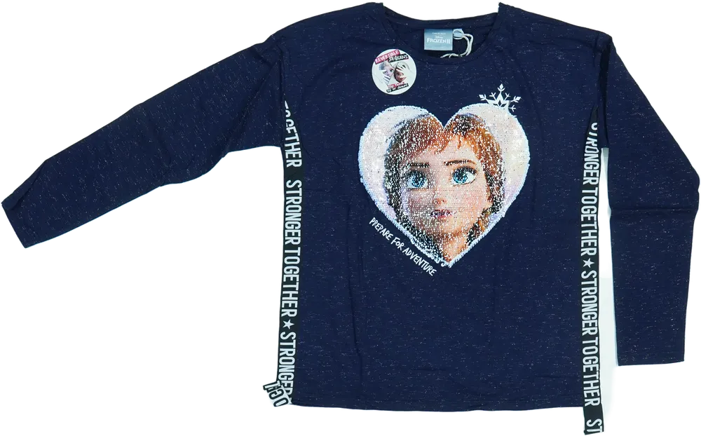 Kék Desigual Hosszú ujjú felső EU 164 / UK 14 év / US 14 év/XL