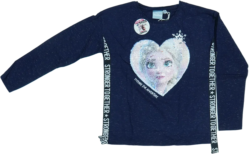 Kék Desigual Hosszú ujjú felső EU 164 / UK 14 év / US 14 év/XL