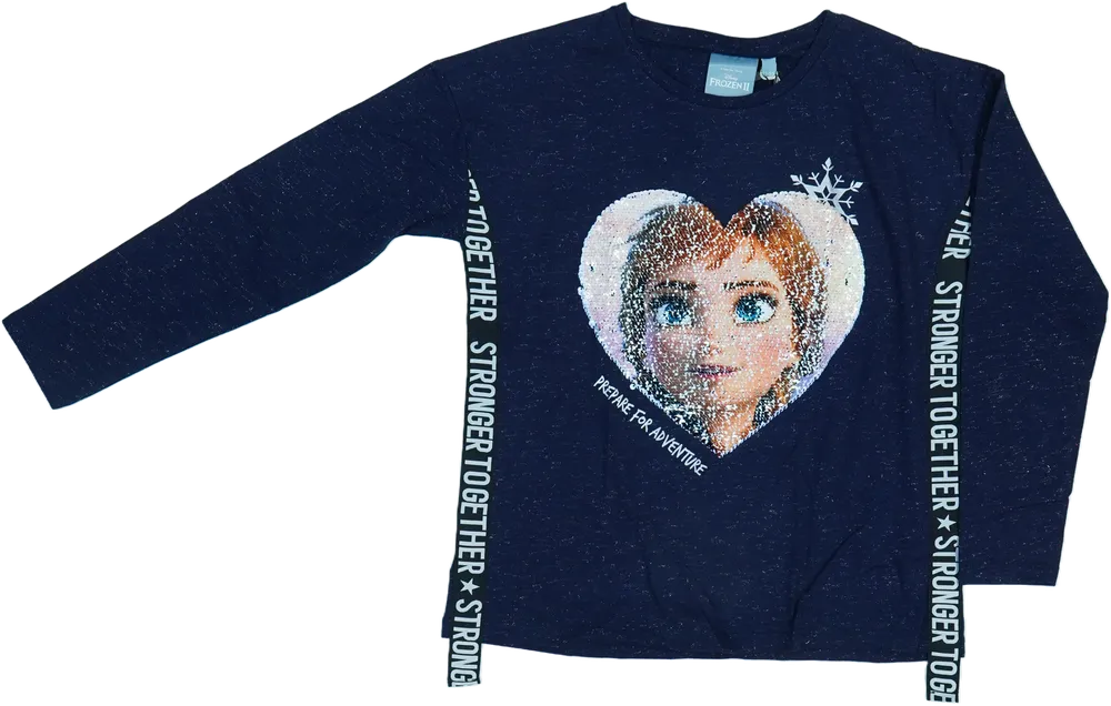 Kék Desigual Hosszú ujjú felső EU 152 / UK 12 év / US 12 év/L