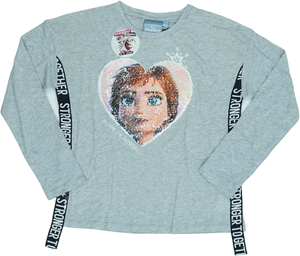 Szürke Desigual Hosszú ujjú felső EU 140 / UK 10 év / US 10 év/L