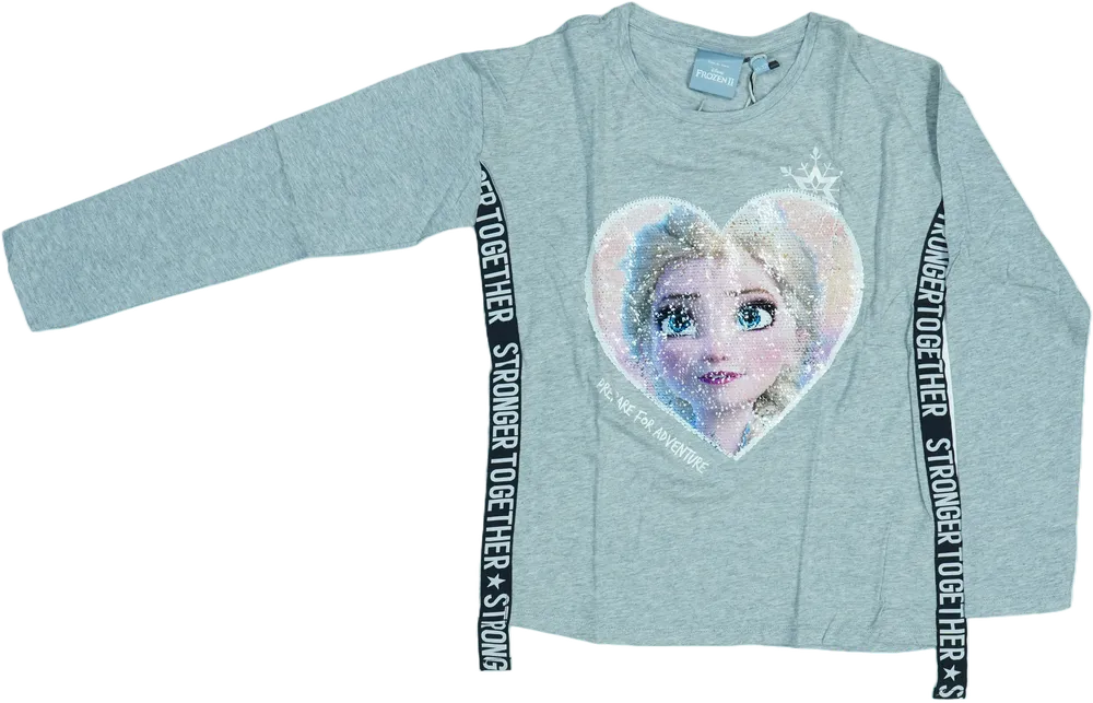 Szürke Desigual Hosszú ujjú felső EU 152 / UK 12 év / US 12 év/L