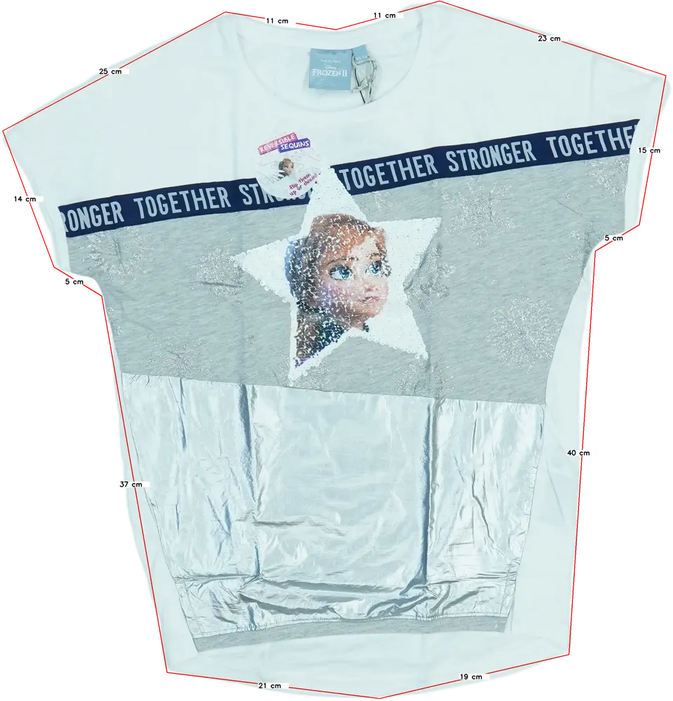 Fehér Desigual Póló EU 164 / UK 14 év / US 14 év/XL