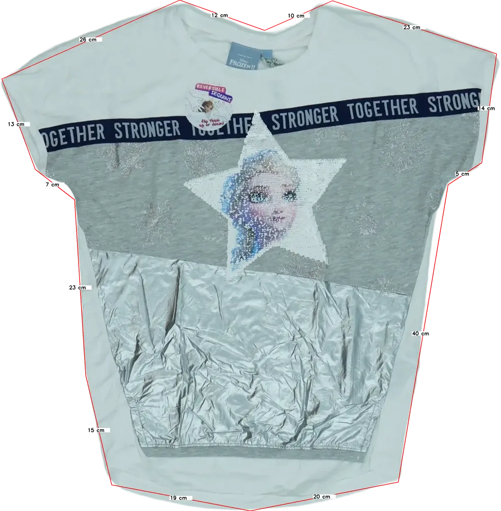 Fehér Desigual Póló EU 140 / UK 10 év / US 10 év/L