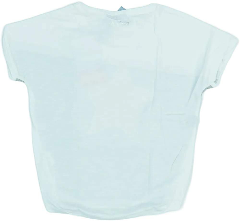 Fehér Desigual Póló EU 140 / UK 10 év / US 10 év/L