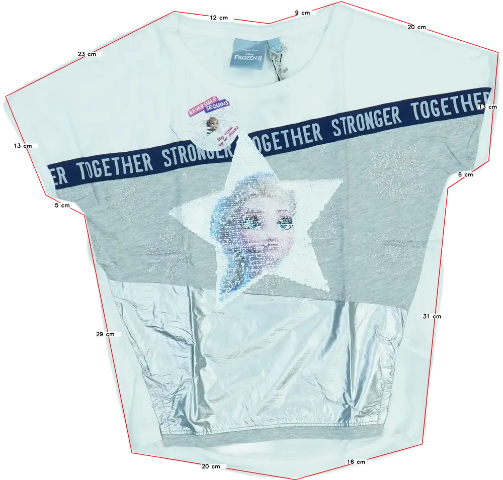 Fehér Desigual Póló EU 140 / UK 10 év / US 10 év/L