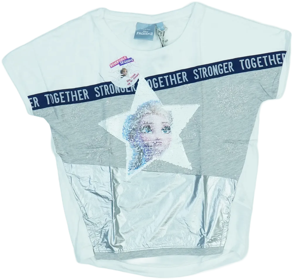 Fehér Desigual Póló EU 140 / UK 10 év / US 10 év/L