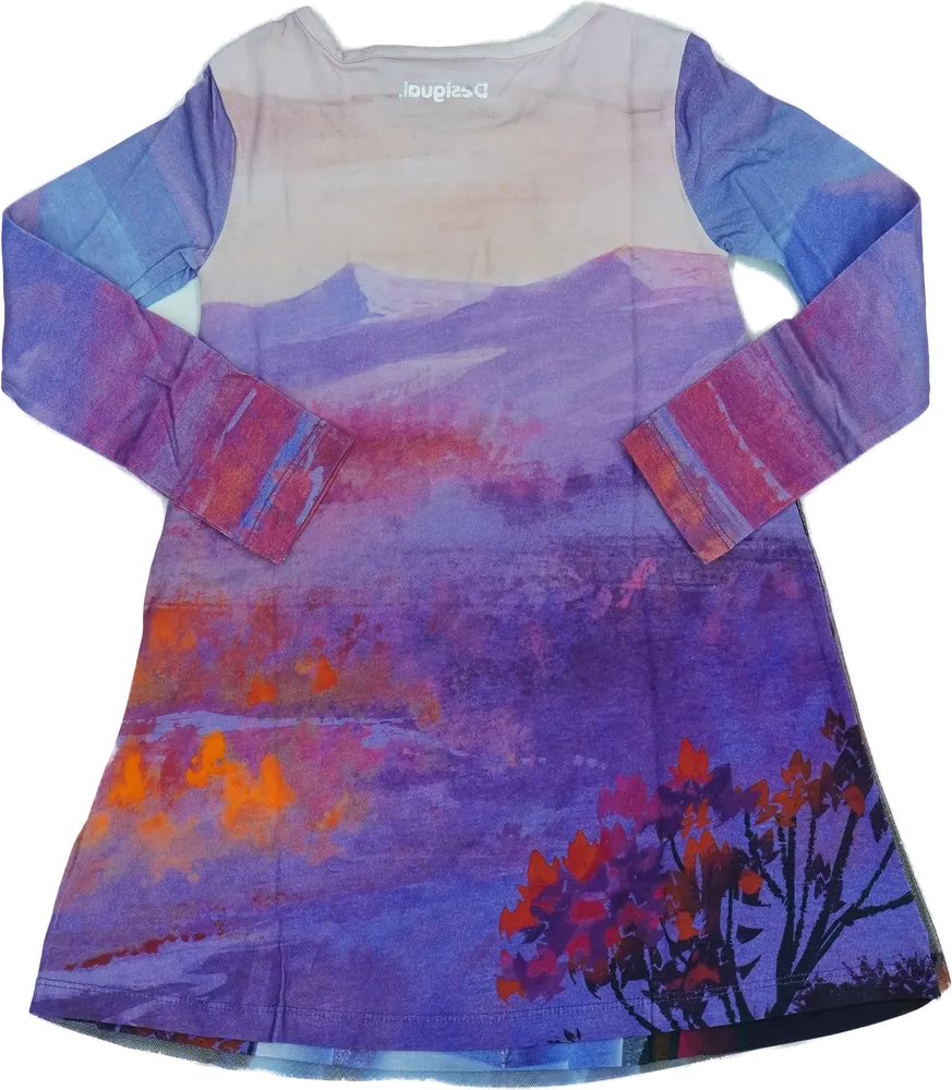 Többszínű Desigual Ruha EU 104 / UK 4 év / US 4T/XS