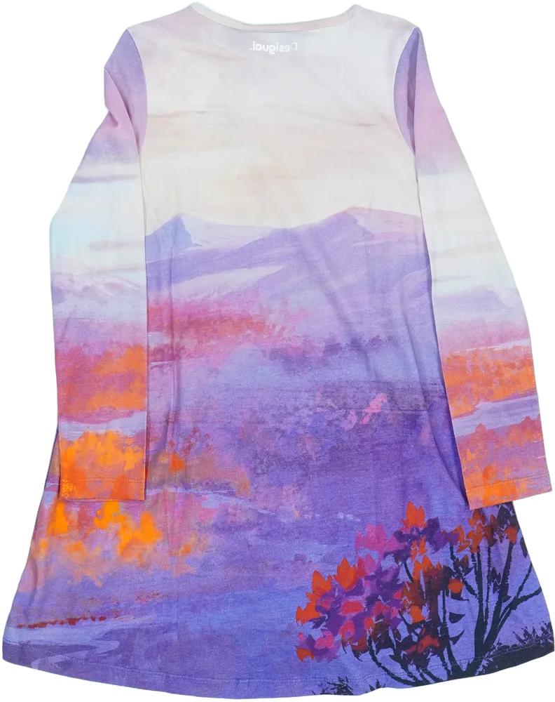 Többszínű Desigual Ruha EU 128 / UK 8 év / US 8 év/M