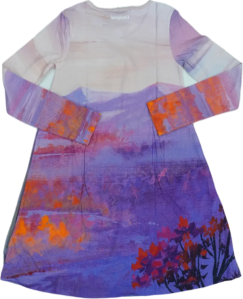 Többszínű Desigual Ruha EU 140 / UK 10 év / US 10 év/L