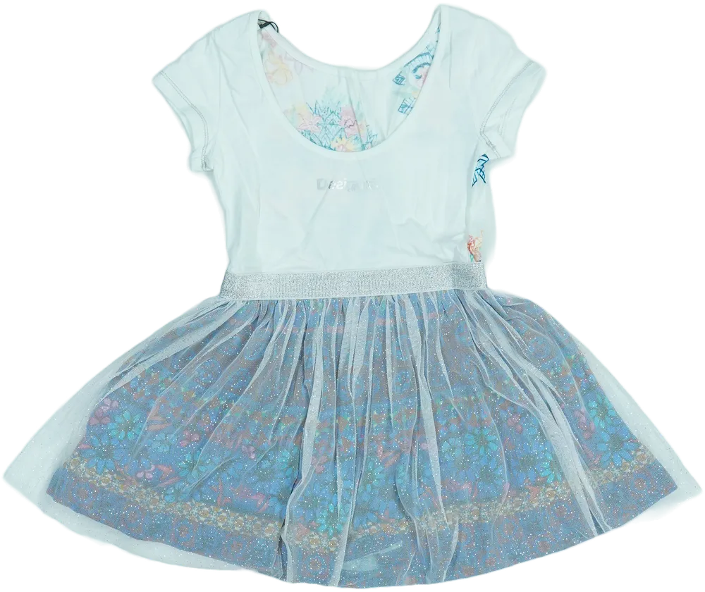 Fehér Desigual Ruha EU 116 / UK 6 év / US 6 év/S