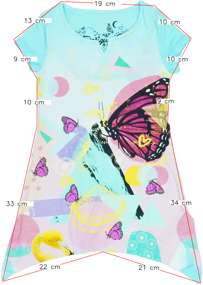 Kék Desigual Ruha EU 104 / UK 4 év / US 4T/XS