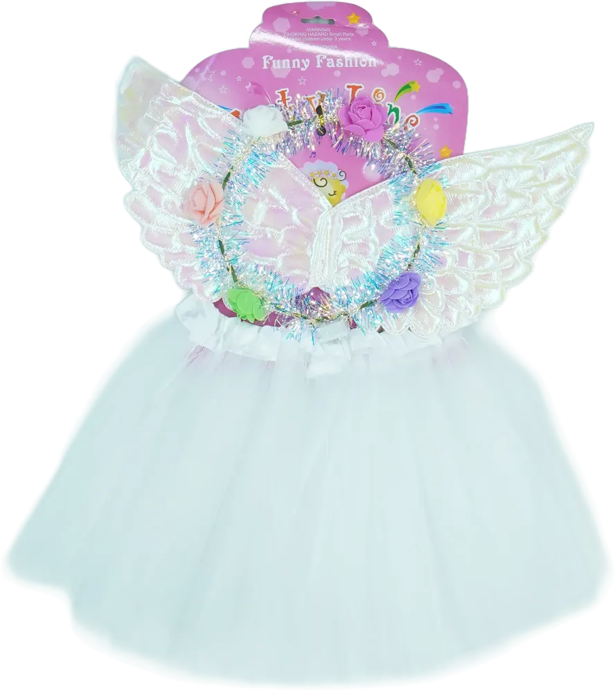 Fehér Funny Fashion Jelmez EU 104 / UK 4 év / US 4T/XS