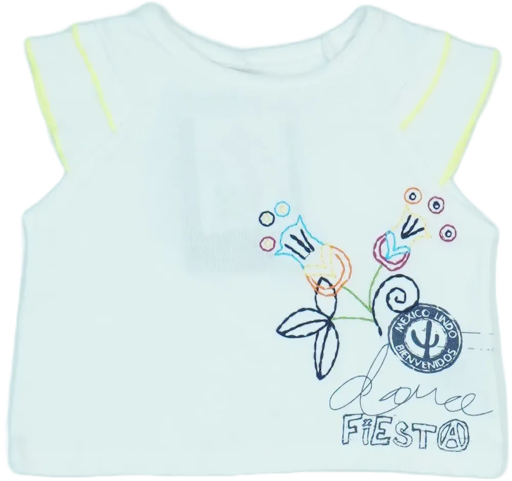 Fehér Lemur Caribu Póló EU 74 / UK 6-9 hónap / US 6-9 hónap