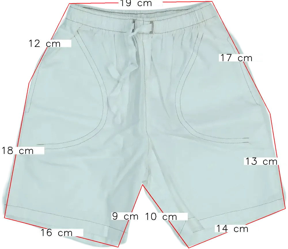 Fehér Lemur Caribu Rövidnadrág EU 74 / UK 6-9 hónap / US 6-9 hónap