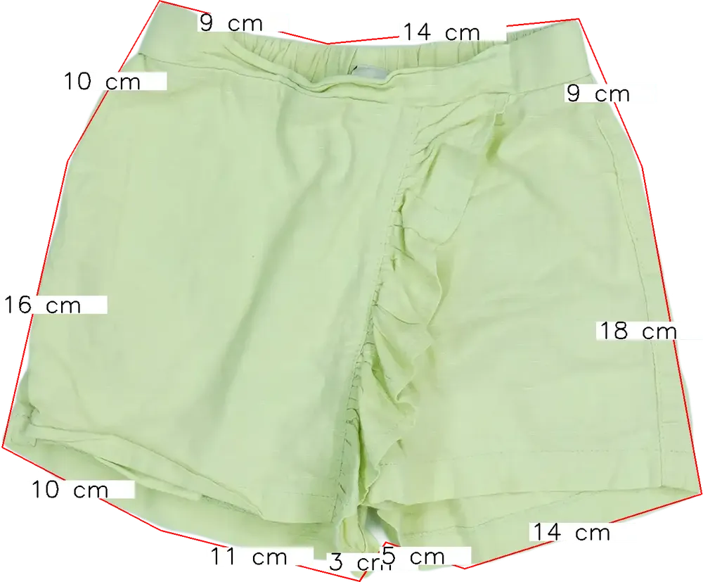 Zöld Lc Waikiki Szoknyanadrág EU 116 / UK 6 év / US 6 év/S