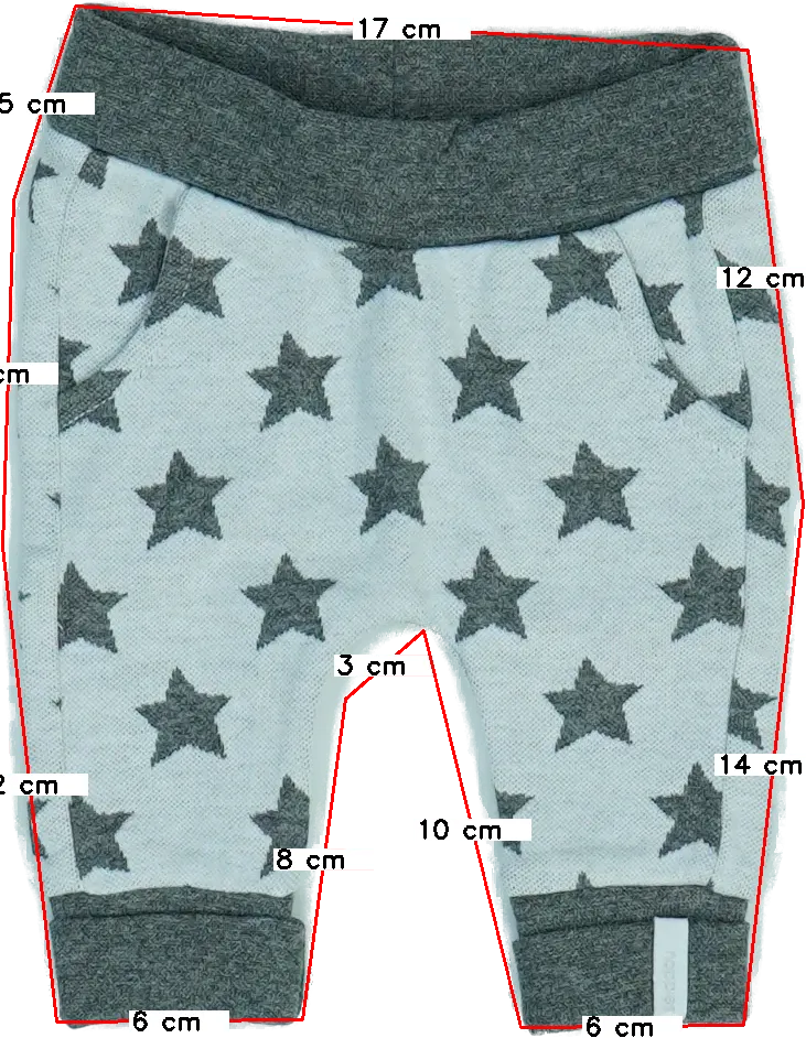 Szürke Noppies Baby Baby nadrág EU 44 / UK Koraszülött / US Koraszülött