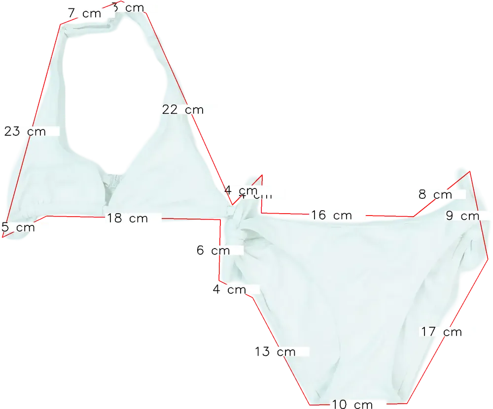 Fehér Brunotti Bikini EU 140 / UK 10 év / US 10 év/L