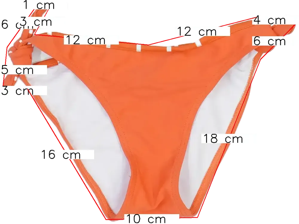 Sárga (narancs) Brunotti Bikini alsó EU 140 / UK 10 év / US 10 év/L
