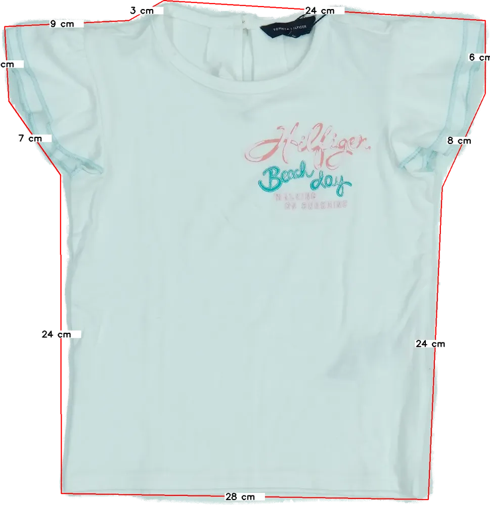 Fehér Tommy Hilfiger Blúz EU 98 / UK 3 év / US 3T