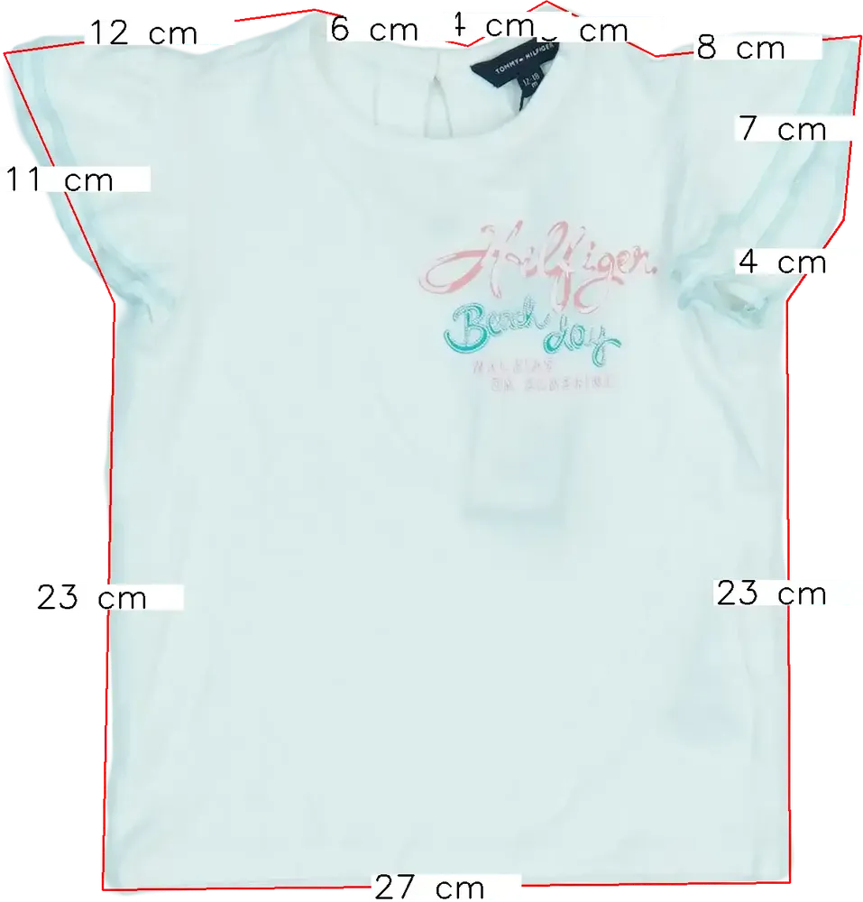 Fehér Tommy Hilfiger Blúz EU 86 / UK 12-18 hónap / US 18 hónap