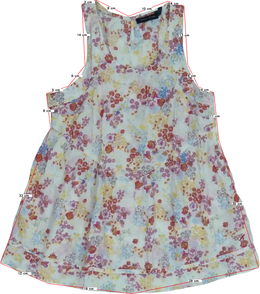 Fehér Tommy Hilfiger Tunika EU 158 / UK 13 év / US 14 év/XL