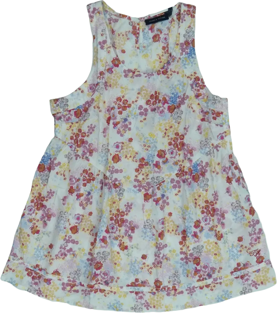 Fehér Tommy Hilfiger Tunika EU 158 / UK 13 év / US 14 év/XL