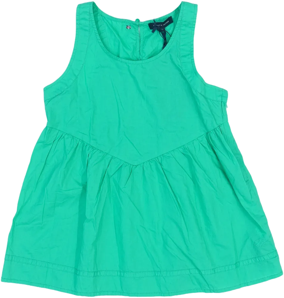 Zöld Tommy Hilfiger Tunika EU 152 / UK 12 év / US 12 év/L