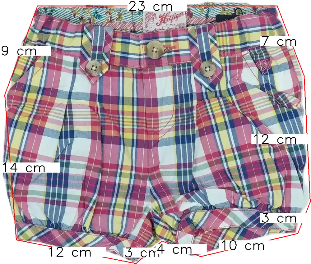 Többszínű Tommy Hilfiger Rövidnadrág EU 92 / UK 2 év / US 2T
