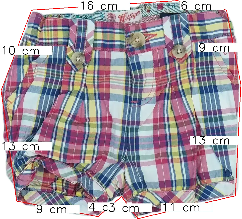 Többszínű Tommy Hilfiger Rövidnadrág EU 86 / UK 12-18 hónap / US 18 hónap