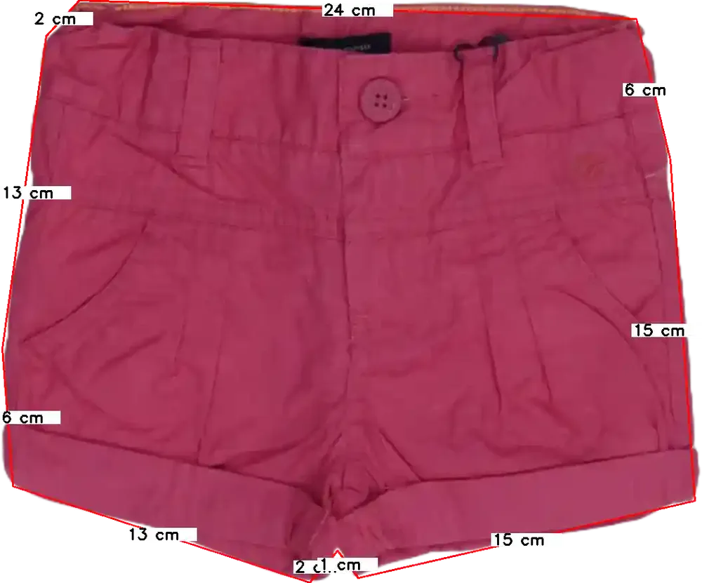 Rózsaszín Tommy Hilfiger Rövidnadrág EU 92 / UK 2 év / US 2T