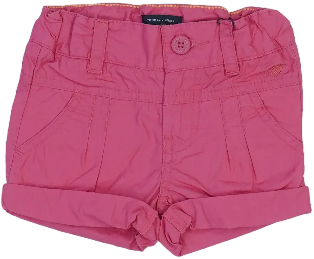 Rózsaszín Tommy Hilfiger Rövidnadrág EU 86 / UK 12-18 hónap / US 18 hónap