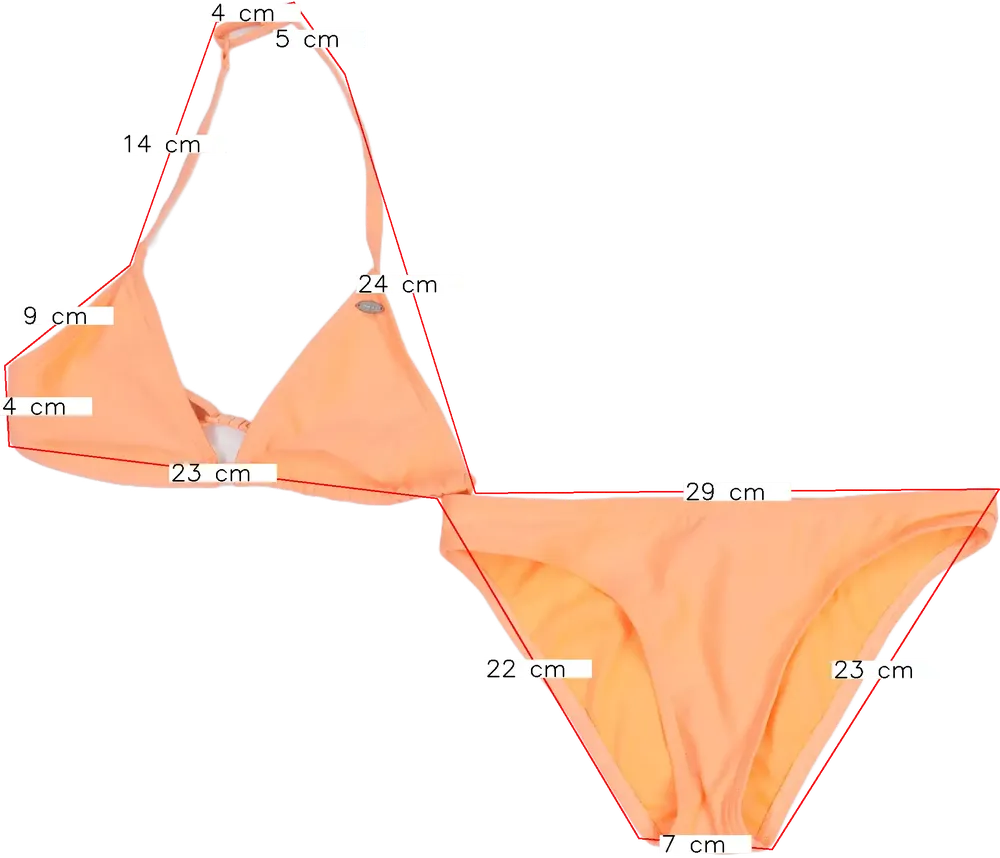 Sárga (narancs) O'neill Bikini EU 152 / UK 12 év / US 12 év/L