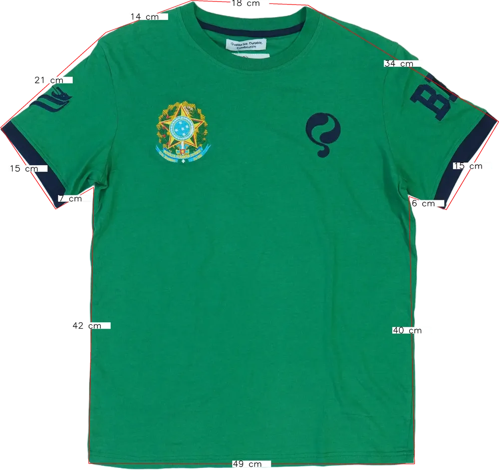 Zöld Q1905 Póló EU 176 / UK 16 év / US XL