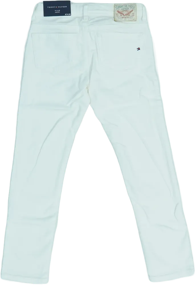 Fehér Tommy Hilfiger Farmernadrág EU 164 / UK 14 év / US 14 év/XL