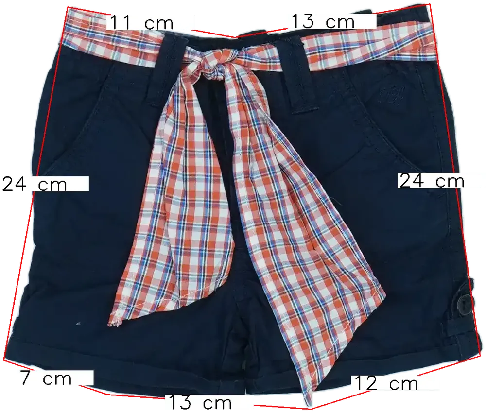 Kék Tommy Hilfiger Rövidnadrág EU 92 / UK 2 év / US 2T