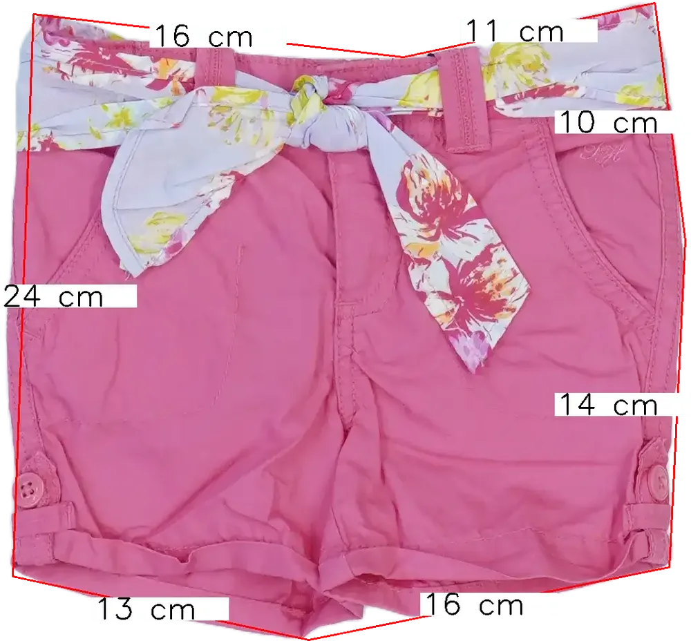 Rózsaszín Tommy Hilfiger Rövidnadrág EU 92 / UK 2 év / US 2T