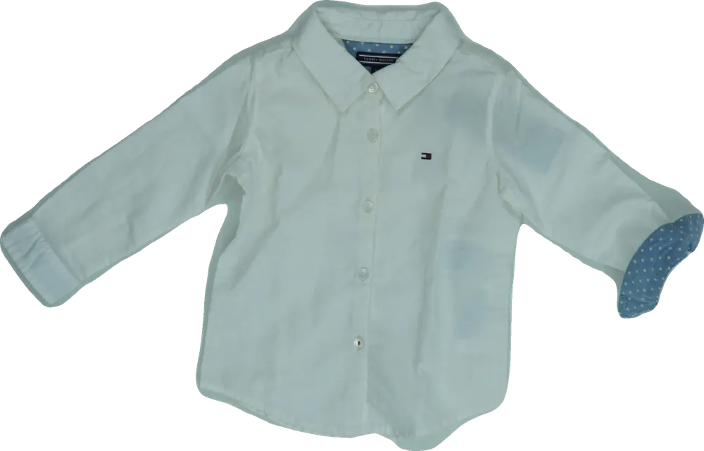 Fehér Tommy Hilfiger Ing EU 80 / UK 9-12 hónap / US 12 hónap