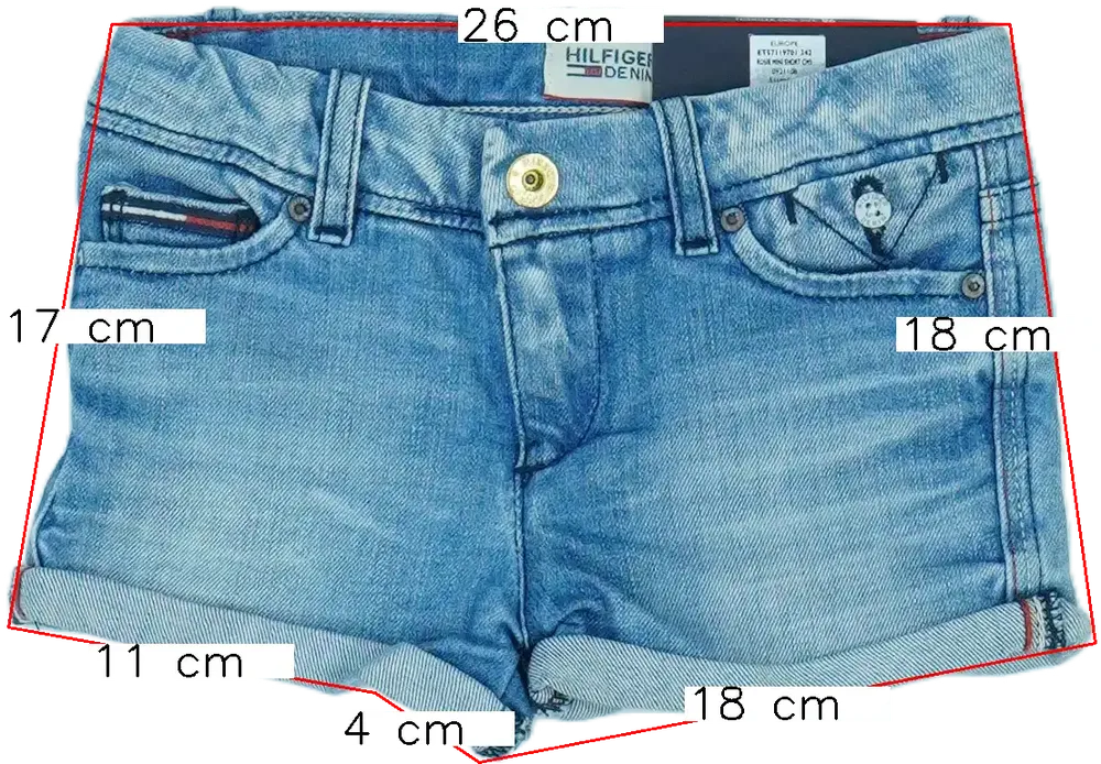 Kék Tommy Hilfiger Rövidnadrág EU 86 / UK 12-18 hónap / US 18 hónap