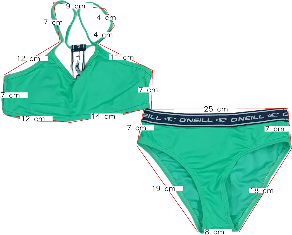 Zöld O'neill Bikini EU 140 / UK 10 év / US 10 év/L