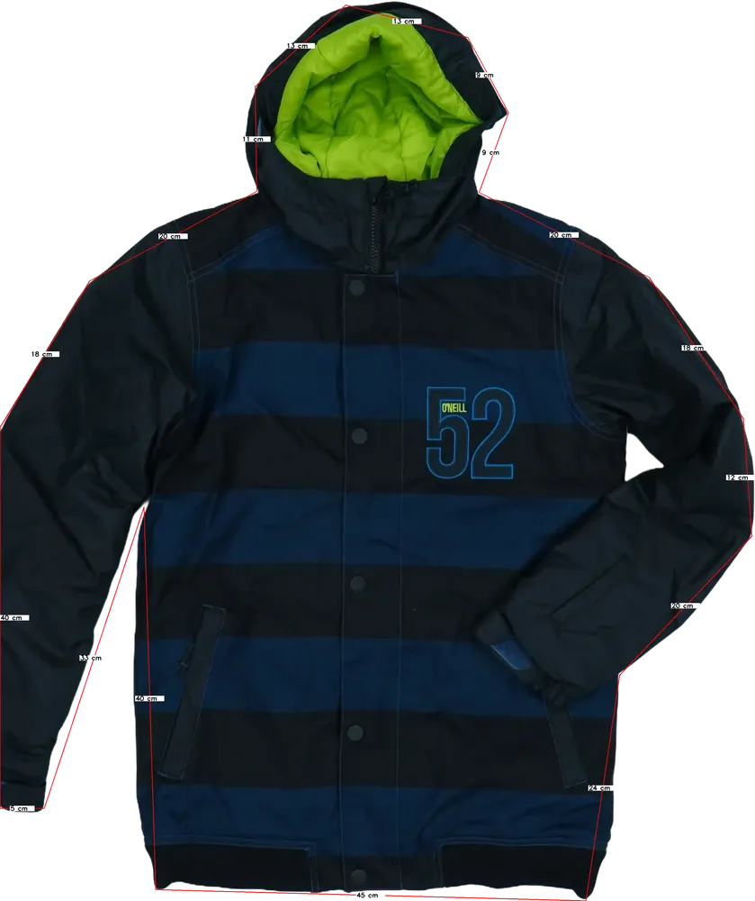 Fekete O'neill Télikabát EU 164 / UK 14 év / US 14 év/XL