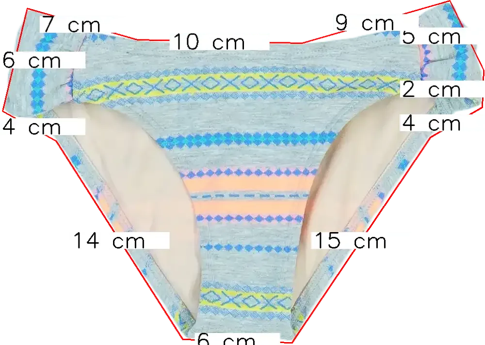 Szürke O'neill Bikini alsó EU 140 / UK 10 év / US 10 év/L