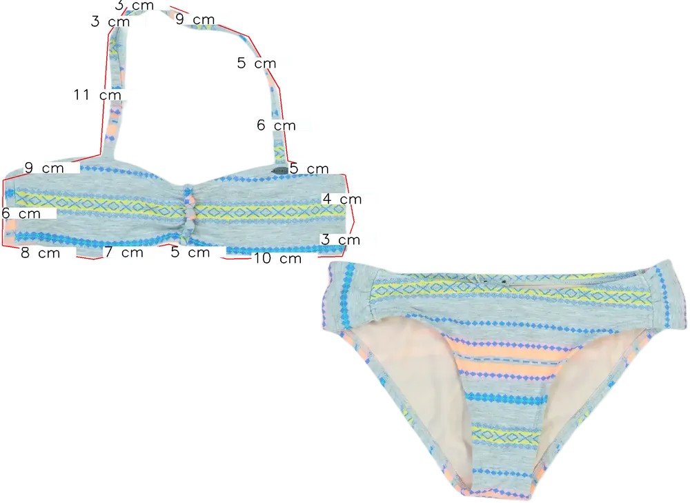 Szürke O'neill Bikini EU 164 / UK 14 év / US 14 év/XL