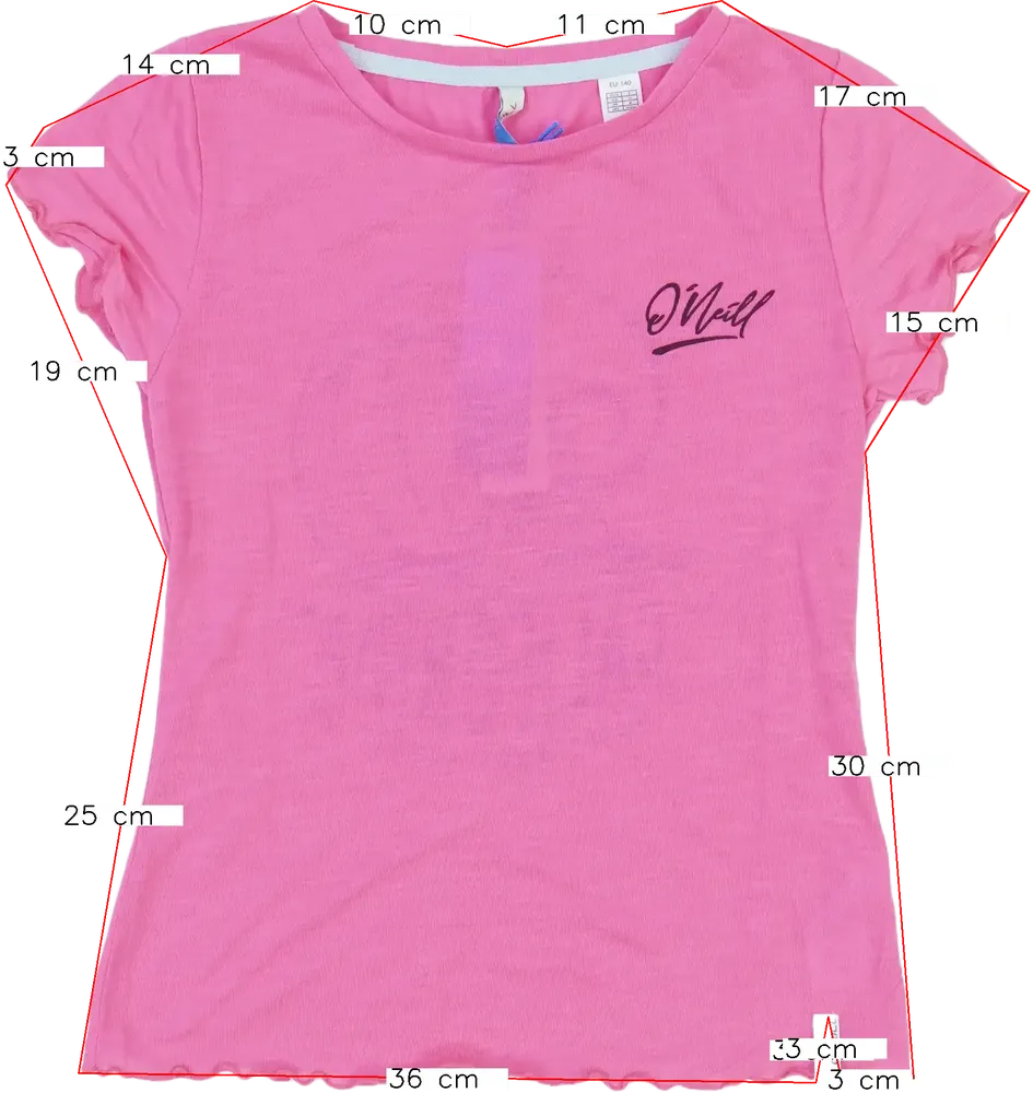 Rózsaszín O'neill Póló EU 140 / UK 10 év / US 10 év/L