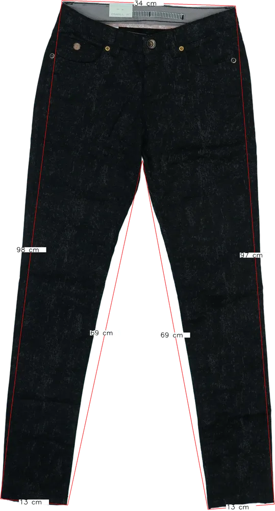 Fekete O'neill Farmernadrág EU 164 / UK 14 év / US 14 év/XL