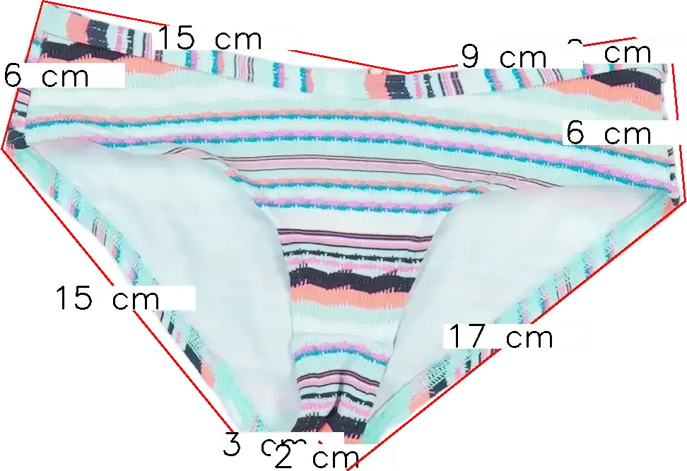 Többszínű O'neill Bikini alsó EU 128 / UK 8 év / US 8 év/M