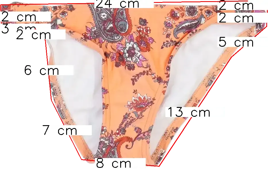 Sárga (narancs) O'neill Bikini alsó EU 128 / UK 8 év / US 8 év/M