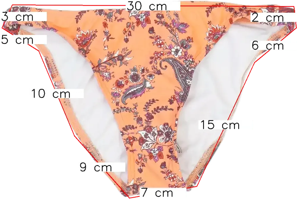 Sárga (narancs) O'neill Bikini alsó EU 164 / UK 14 év / US 14 év/XL