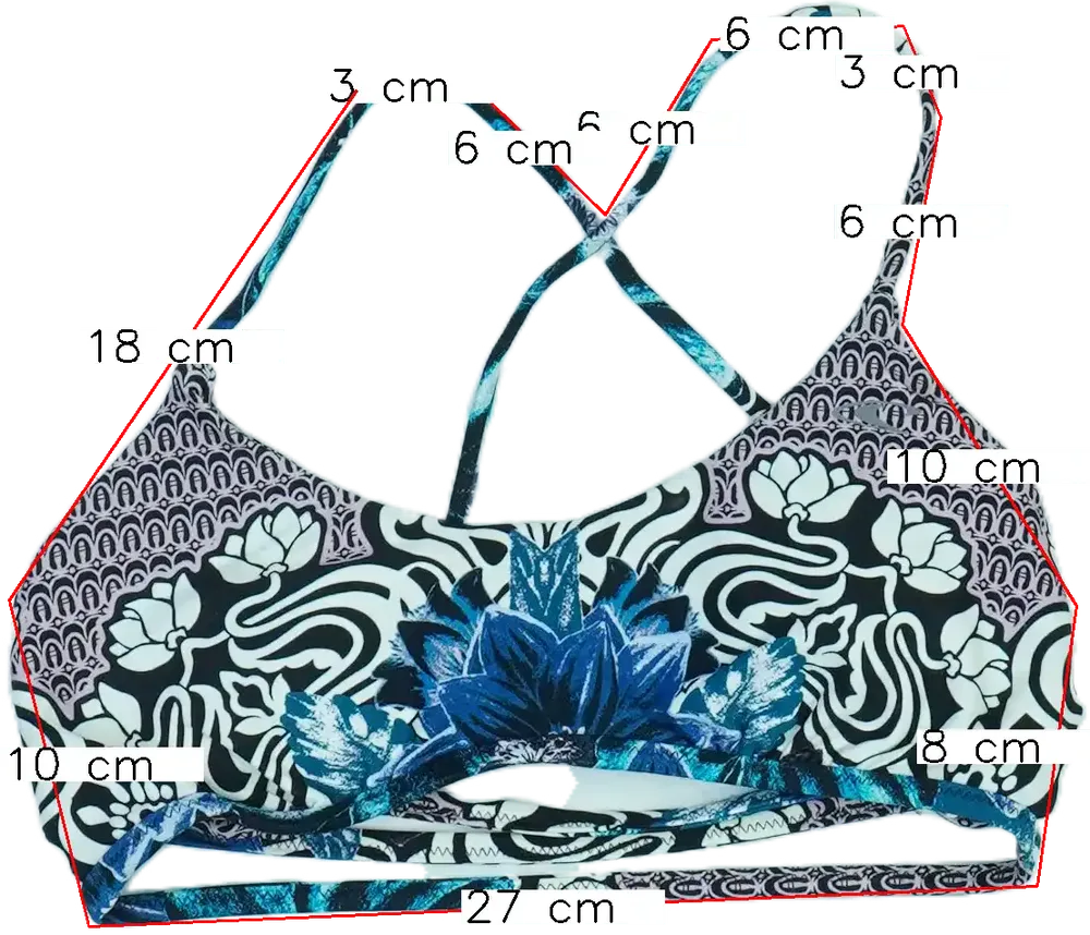 Többszínű O'neill Bikini felső EU 170 / UK 15 év / US XL