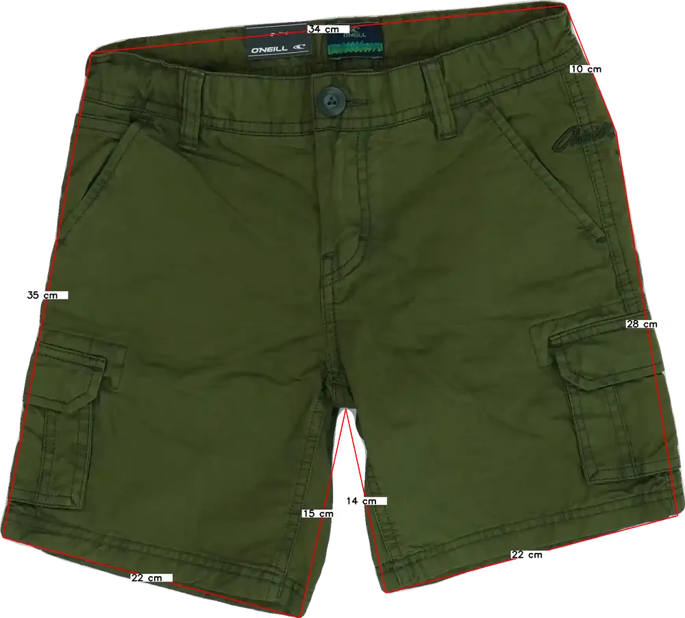 Zöld O'neill Rövidnadrág EU 152 / UK 12 év / US 12 év/L