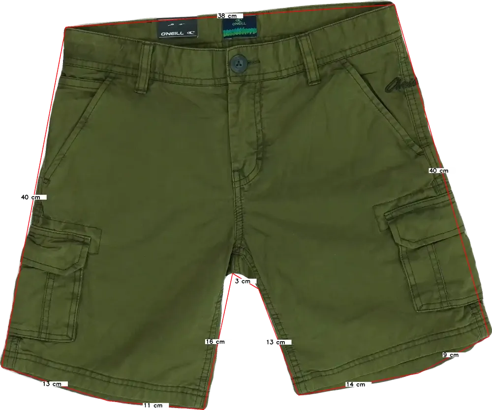 Zöld O'neill Rövidnadrág EU 164 / UK 14 év / US 14 év/XL